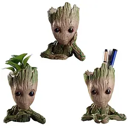 Набір горщиків для квітів та канцелярії Грут Groot G1 G2 G3 - мініатюра 2