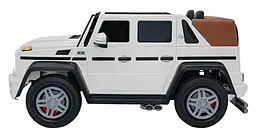 Дитячий електромобіль Mercedes Benz Maybach G650, з регулюванням сидінь, білий - мініатюра 4
