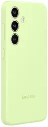 Оригінальний силіконовий чохол Silicone Case для Samsung Galaxy S24 (6.2") Light Green EF-PS921TGEGWW - мініатюра 3