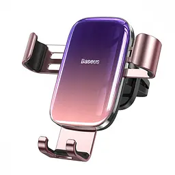 Тримач в машину Baseus Glaze Gravity Car Mount pink (29242) - мініатюра 8