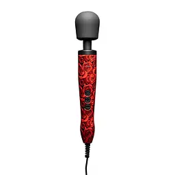 Вібромасажер DOXY Original ROSE PATTERN, дуже потужний, живлення 220В, пульсівні вібрації - мініатюра 1