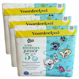 Підгузки-трусики Etos 5 Junior (12-18 кг) 99 шт