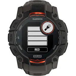 Смарт-годинник Garmin Instinct 3 50mm Solar Black Bezel with Charcoal Band (010-02935-00) - мініатюра 4