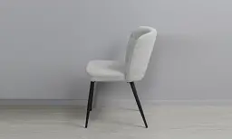 Стілець Prestol Кліф метал сидіння тканина 500x570x820 сірий