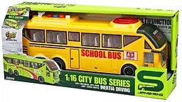 Іграшка CARS S Автобус шкільний 1:16 (CJ-4358571) (7259631) - мініатюра 2