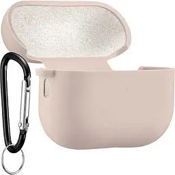 Чохол Silicone Case + Carbine для Apple AirPods Pro 2 Stone [103843]