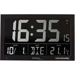 Годинник настінний Technoline WS8007 Black (WS8007)