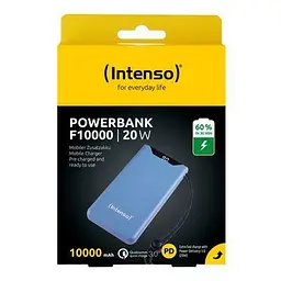 Портативний зарядний пристрій USB 10000MAH QC3.0 BLUE F10000 7332035 INTENSO - мініатюра 4