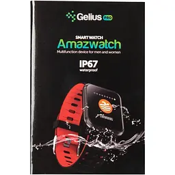 Смарт-годинник Smart Watch Gelius Pro GP-CP11 (AMAZWATCH) Black/Yellow - мініатюра 3