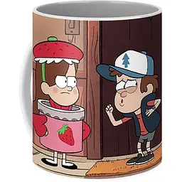 Кухоль GeekLand Gravity Falls Dipper and Mabel GF.02.02 330 мл білий - мініатюра 2