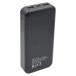 Зовнішній акумулятор Power Bank Linkage LKP-21 2xUSB LCD 10000 mAh Black (3_02406) - мініатюра 2