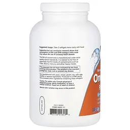 Омега-3 1000 мг у м'яких капсулах №500 Now Foods Omega-3 - мініатюра 3