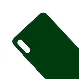 Чохол для Xiaomi Redmi 9A Silicone Case (Dark Green) HC [65629] - мініатюра 2