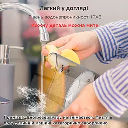 Фонтан для кота NPET WF220 1,5 л з акумулятором 5000mAh, Прозорий - мініатюра 10