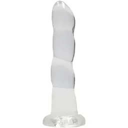 Фалоімітатор RealRock Crystal Clear 7" 18 см (прозорий)