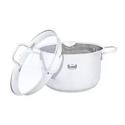 Каструля Krauff Cook&Joy зі скляною кришкою діаметр 24 см 5.8 л (26-238-120) - мініатюра 6