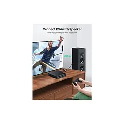 Кабель мультимедійний Optical Toslink 1.0m AV122 black Ugreen (70890) - мініатюра 6
