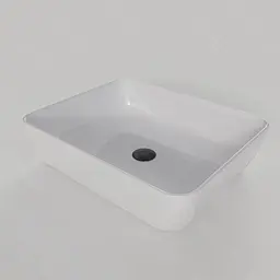 Умивальник VBI Palermo white накладний VBI-012300, Білий - мініатюра 5