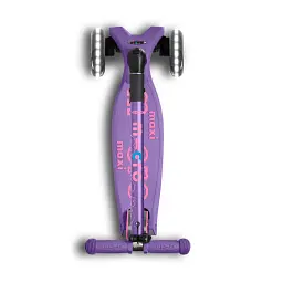 Самокат Micro Maxi Deluxe Foldable LED фіолетовий (MMD100) - мініатюра 5