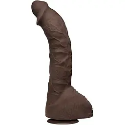 Фалоімітатор Doc Johnson Prince Yahshua 10.5 Inch Cock 26.6 см коричневий