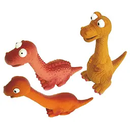 Іграшка для собак Toys Fun латексний динозавр з пищалкою 19.5–30.5 см