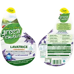 Гіпоалергенний гель для прання Green Emotion Lavatrice 1.5 л - мініатюра 2