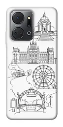 TPU чохол Demsky Kharkiv spirit для Huawei Honor X7a