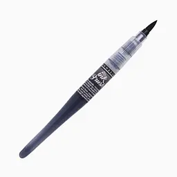 Ручка-пензель з чорнилом Sennelier Ink Brush, Слонова кістка (Ivory black)
