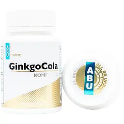 Комплекс All be Ukraine GingkoCola Гінкго Білоба 60 капсул (ABU-02006) - мініатюра 4