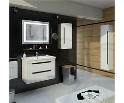 Дзеркало Sanwerk з підсвіткою ЛАВА "Квадра" 70*65 (ZL0000160) - мініатюра 2