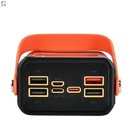 Універсальна мобільна батарея 50000 mAh, TUGII Y105, Black, 22.5 Вт WUW teh0027639 - мініатюра 6