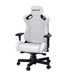 Крісло ігрове Anda Seat Kaiser 2 Size XL White (AD12XL-07-W-PV-W01) - мініатюра 4