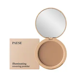 Пудра компактна Paese Illuminating Covering Powder відтінокує зі світловідбиваючими частинками відтінок 3C (Golden Beige) 9 г - мініатюра 2