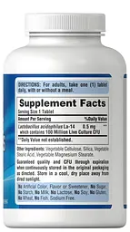 Пробіотики Puritan's Pride Probiotic Acidophilus 250 таблеток - мініатюра 2