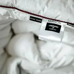Набір MirSon шовковий №9528 Deluxe Hand Made Silk Kapok літо ковдра 200х220 см + 2 подушки білий (2200010805550) - мініатюра 8