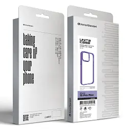 Чохол ArmorStandart UNIT2 для Apple iPhone 15 Pro Max Lavender - мініатюра 5