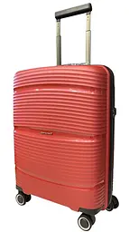 Валіза маленька Snowball 94103B S поліпропілен 55×39×20 см Червона