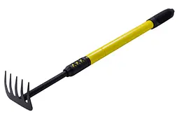 Граблі штирьові прямі MasterTool 630-910 x 95 мм гумова ручка - мініатюра 3