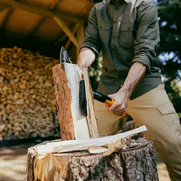 Універсальна сокира Fiskars X-series X14 Universal, XS - 35.5 см, 740 грам (1069102) - мініатюра 4