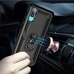 Панель BeCover Military для Samsung Galaxy A02 SM-A022 / M02 SM-M022 Black (706640) - мініатюра 5