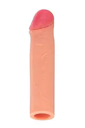 Насадка на член із відкритою головкою Real Body Real Extender Beast, +4 см