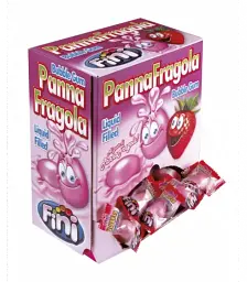 Блок жуйок Fini Fini Panna Fragola 200 шт
