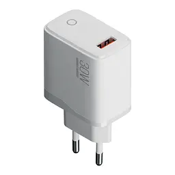 Мережевий зарядний пристрій ArmorStandart AR013 USB-A 30W White (ARM84424)