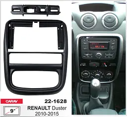 Перехідна рамка Renault Duster Carav 22-1628 - мініатюра 2