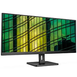 TFT 34" AOC U34E2M, WQHD, VA, 100Гц, 2х HDMI, DP, чорний - мініатюра 2