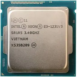 Процессор Intel Xeon e3-1231 v3 3.4-3.8 GHz, LGA1150 84W (Core i7-4770) Б/В