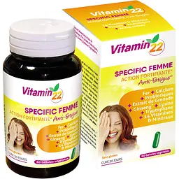 Вітамінний комплекс для жінок Vitamin'22 Specifique Femme 60 капсул