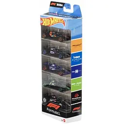 Набір з 5 базових болідів Hot Wheels F1 2024 (JGF58) - мініатюра 8