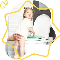 Накладка на унітаз Badabulle розкладна зелена (B027009) - мініатюра 6