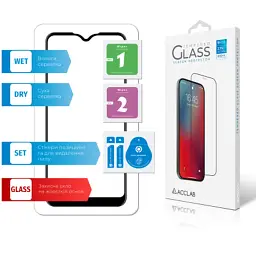 Скло захисне ACCLAB Full Glue Samsung A01 (1283126508493) - мініатюра 6